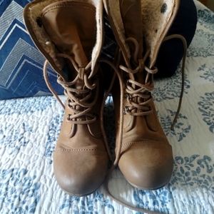 Blowfish Brown Ankle Boots